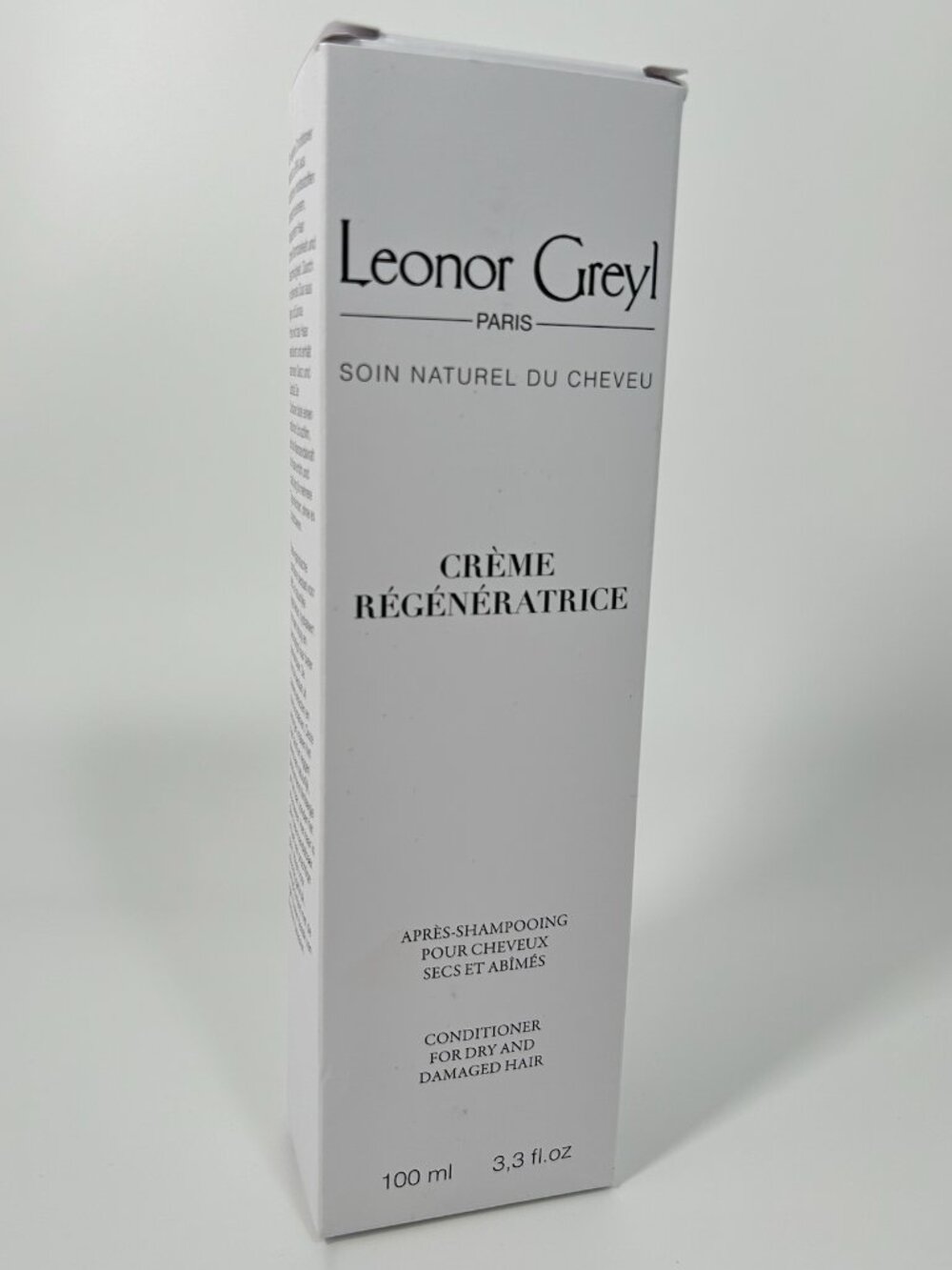 Leonor Greyl Crème Régénératrice Conditioner for Dry Damaged Hair New 3.3 oz